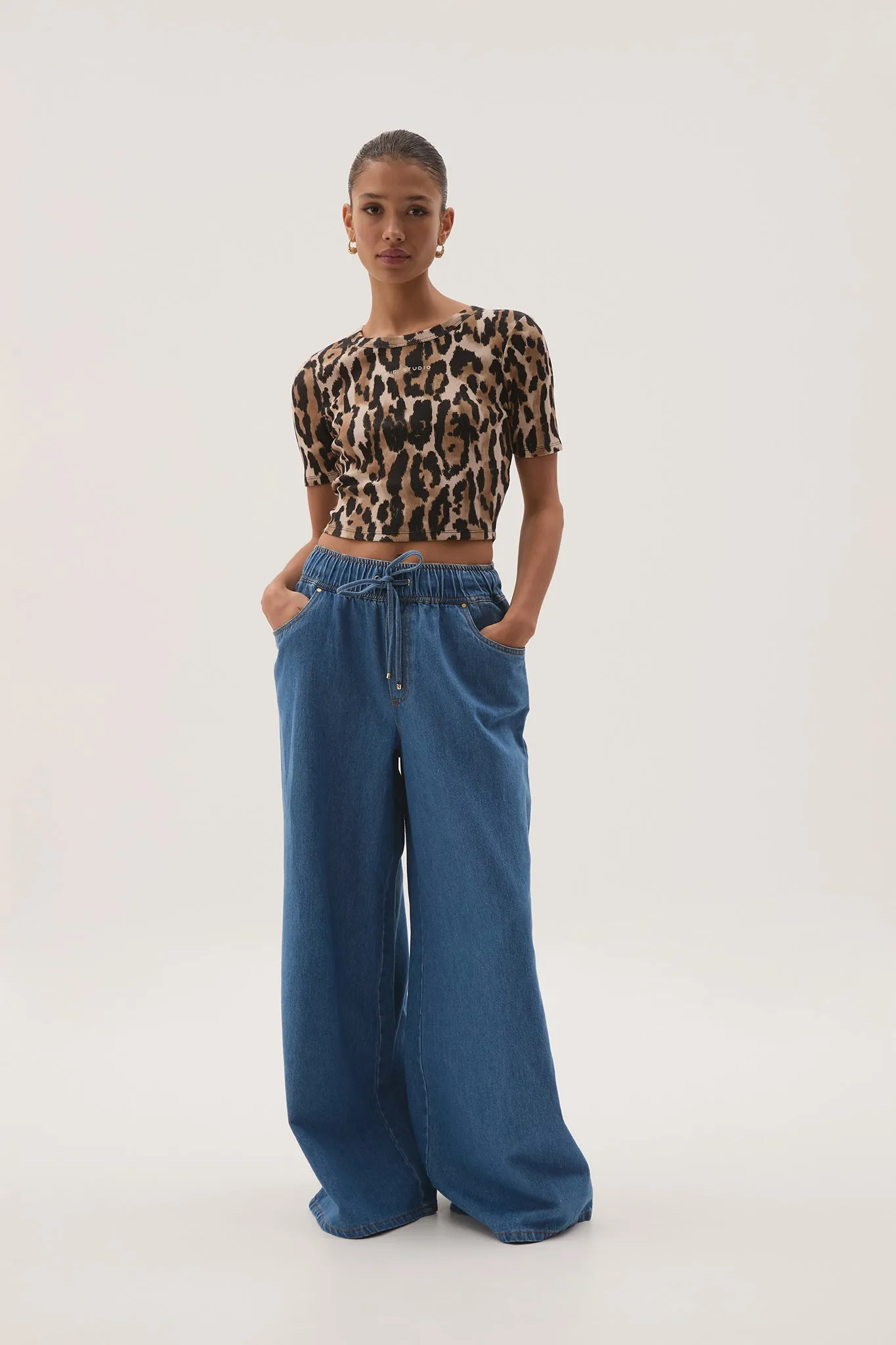 Cowrie Cropped Tee sold by Aje product image thumbnail 4