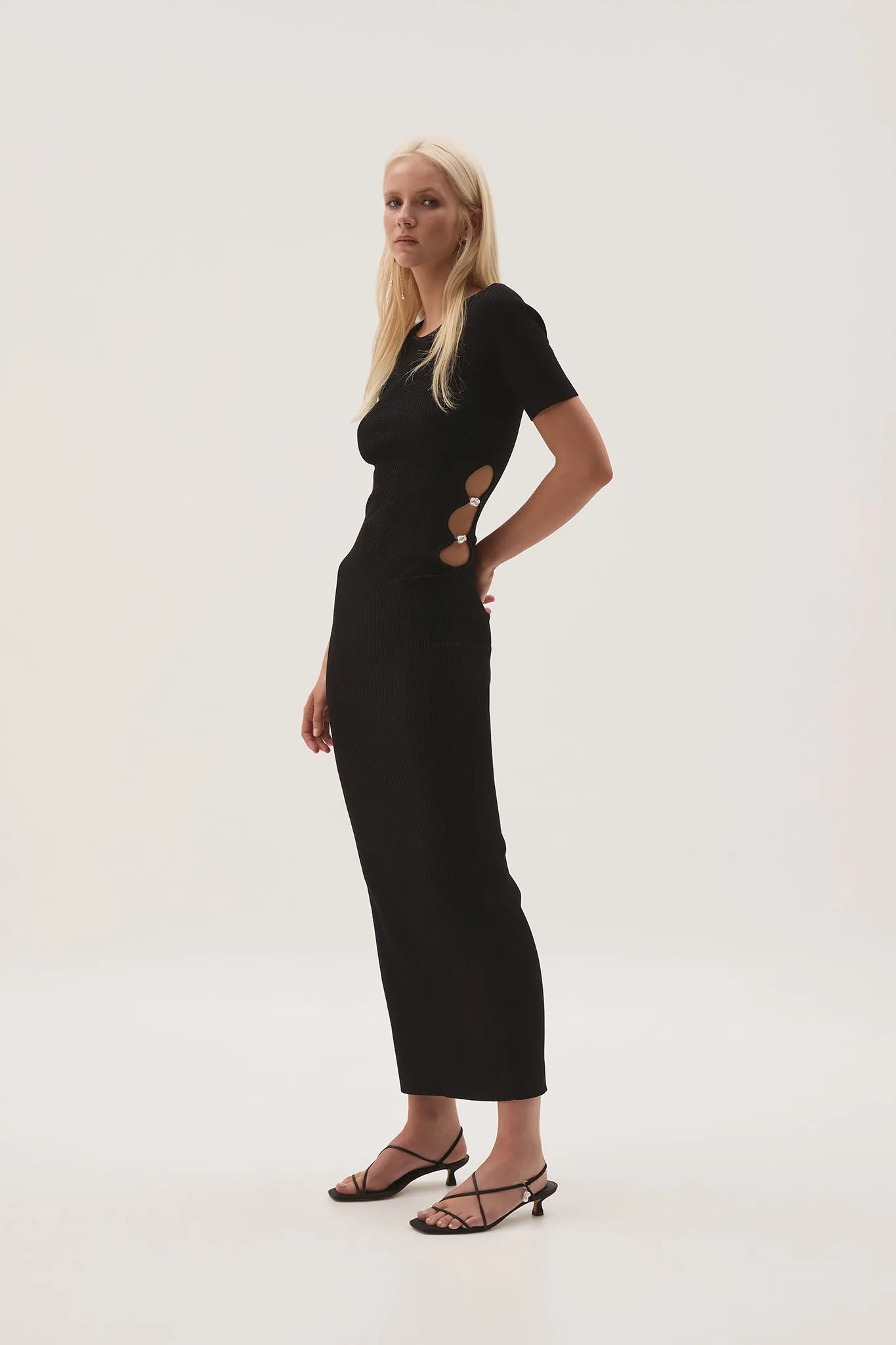 Coraline Short Sleeve Midi Dress sold by Aje product image thumbnail 5