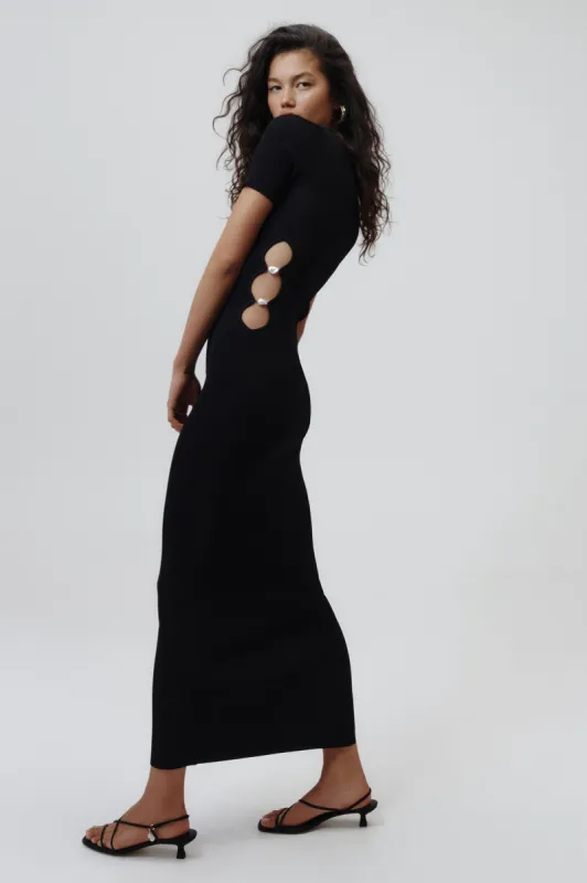 Coraline Short Sleeve Midi Dress sold by Aje