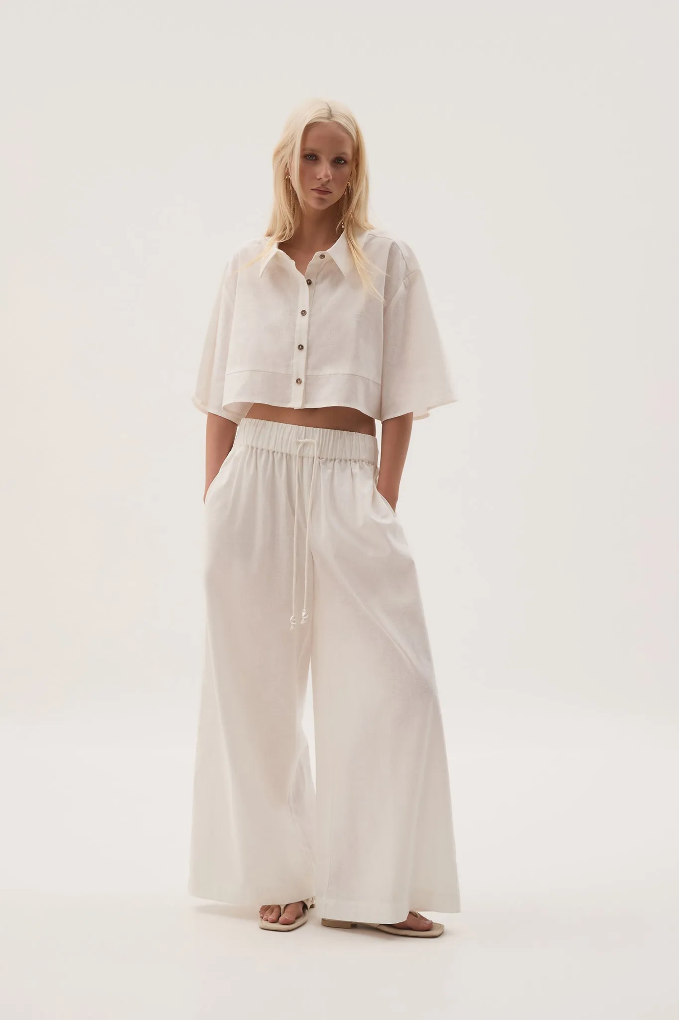 Airlie Cropped Shirt sold by Aje product image thumbnail 3