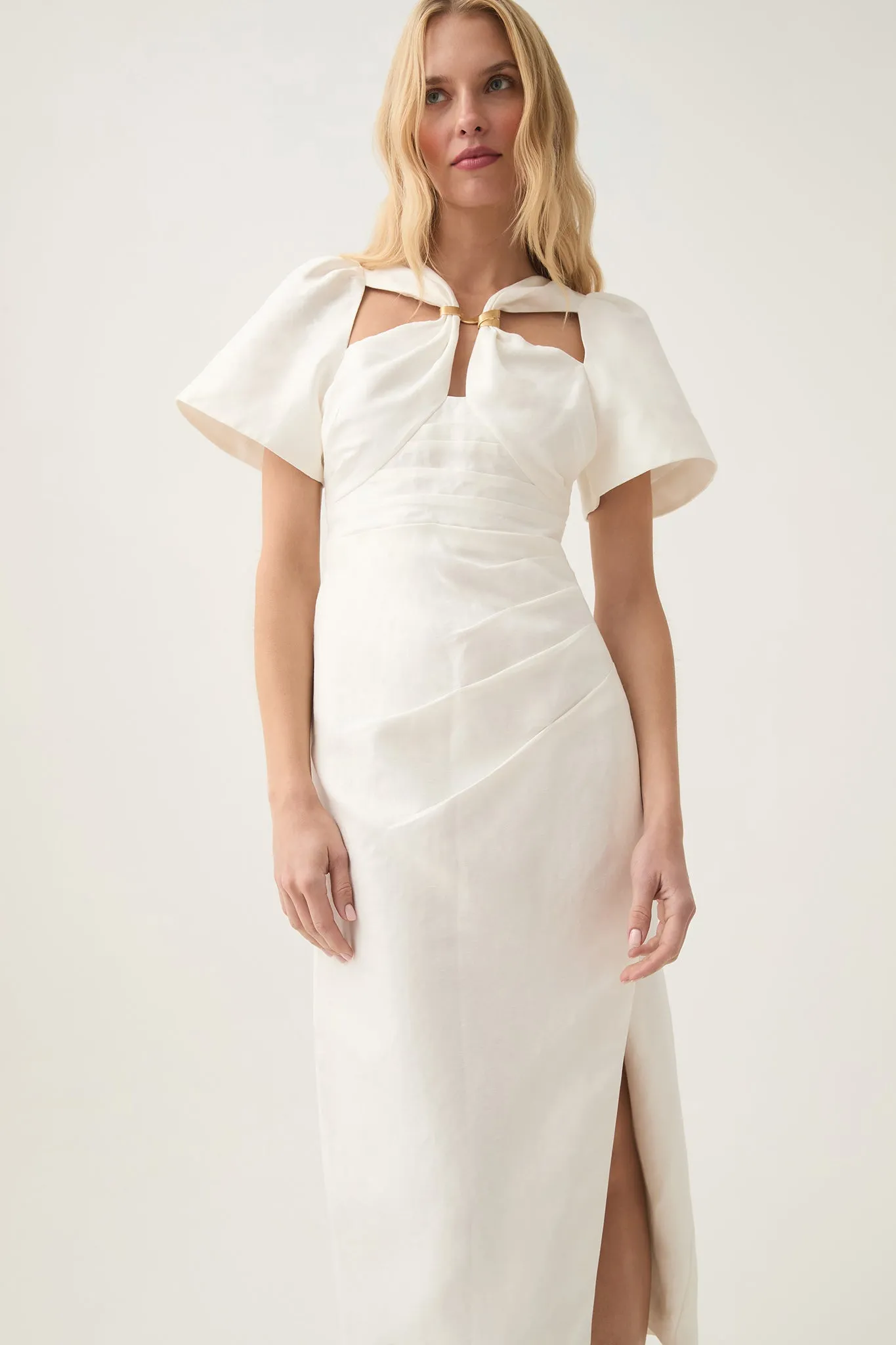 Presence Twisted Midi Dress sold by Aje product image thumbnail 4