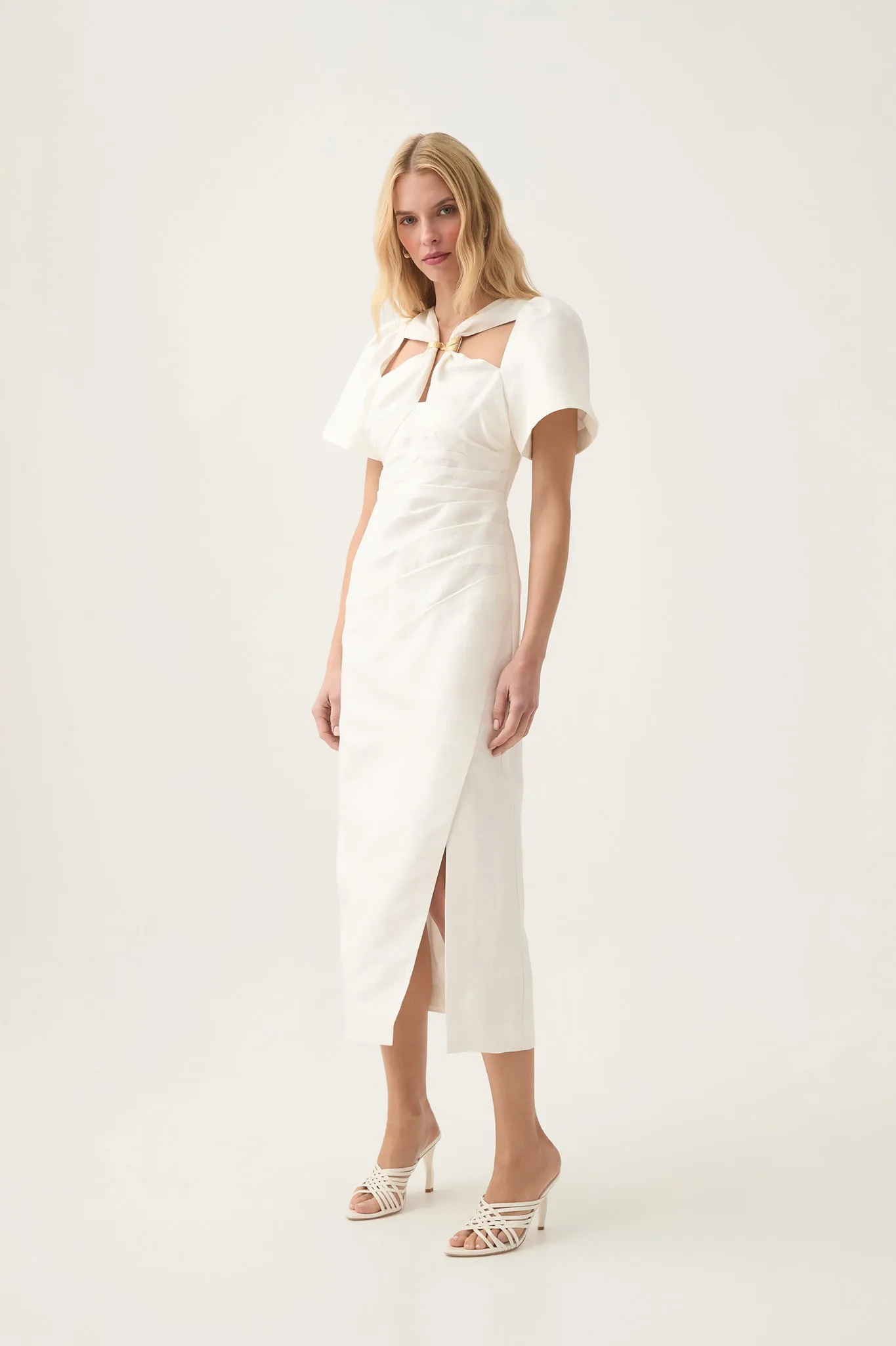 Presence Twisted Midi Dress sold by Aje product image thumbnail 3