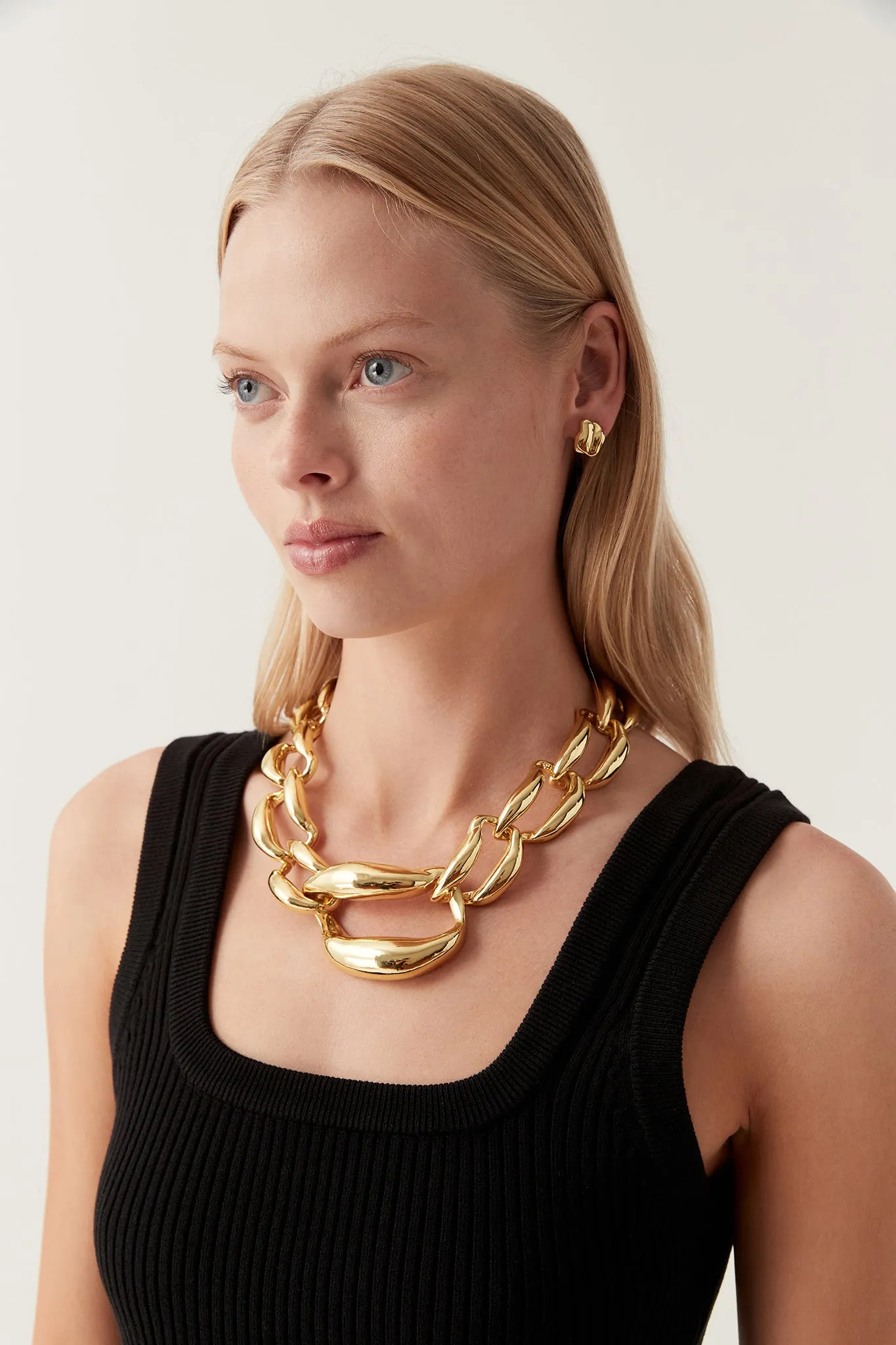 Paloma Bold Chain Necklace sold by Aje product image thumbnail 3