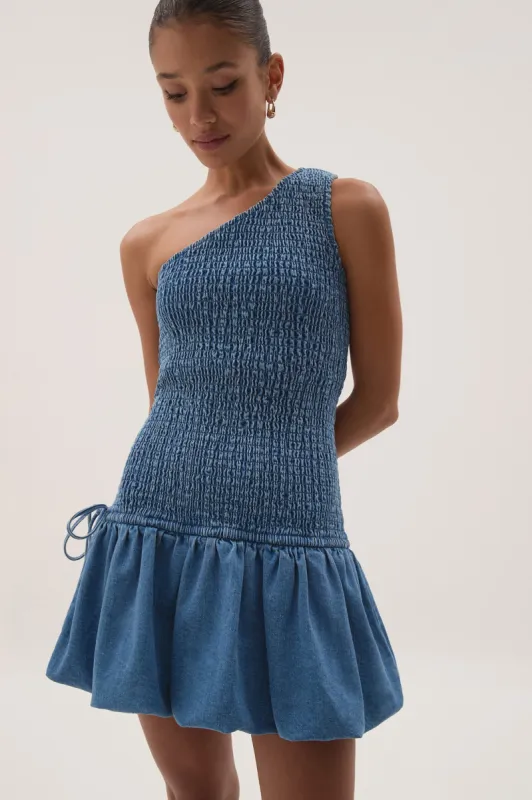 Sunray One Shoulder Mini Dress made by Aje