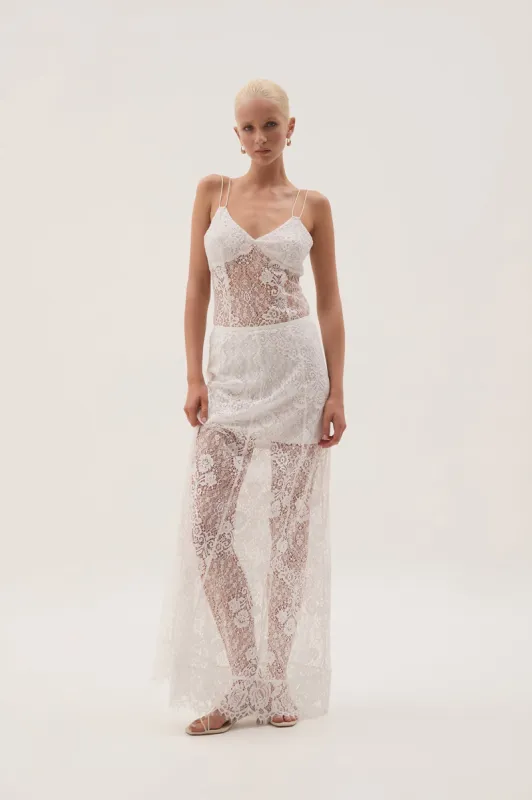 Pera Maxi Skirt sold by Aje