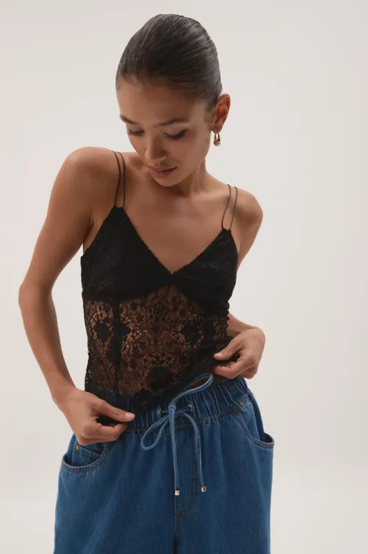 Pera Double Strap Cami made by Aje