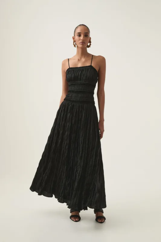 Dewdrop Layered Satin Gown made by Aje