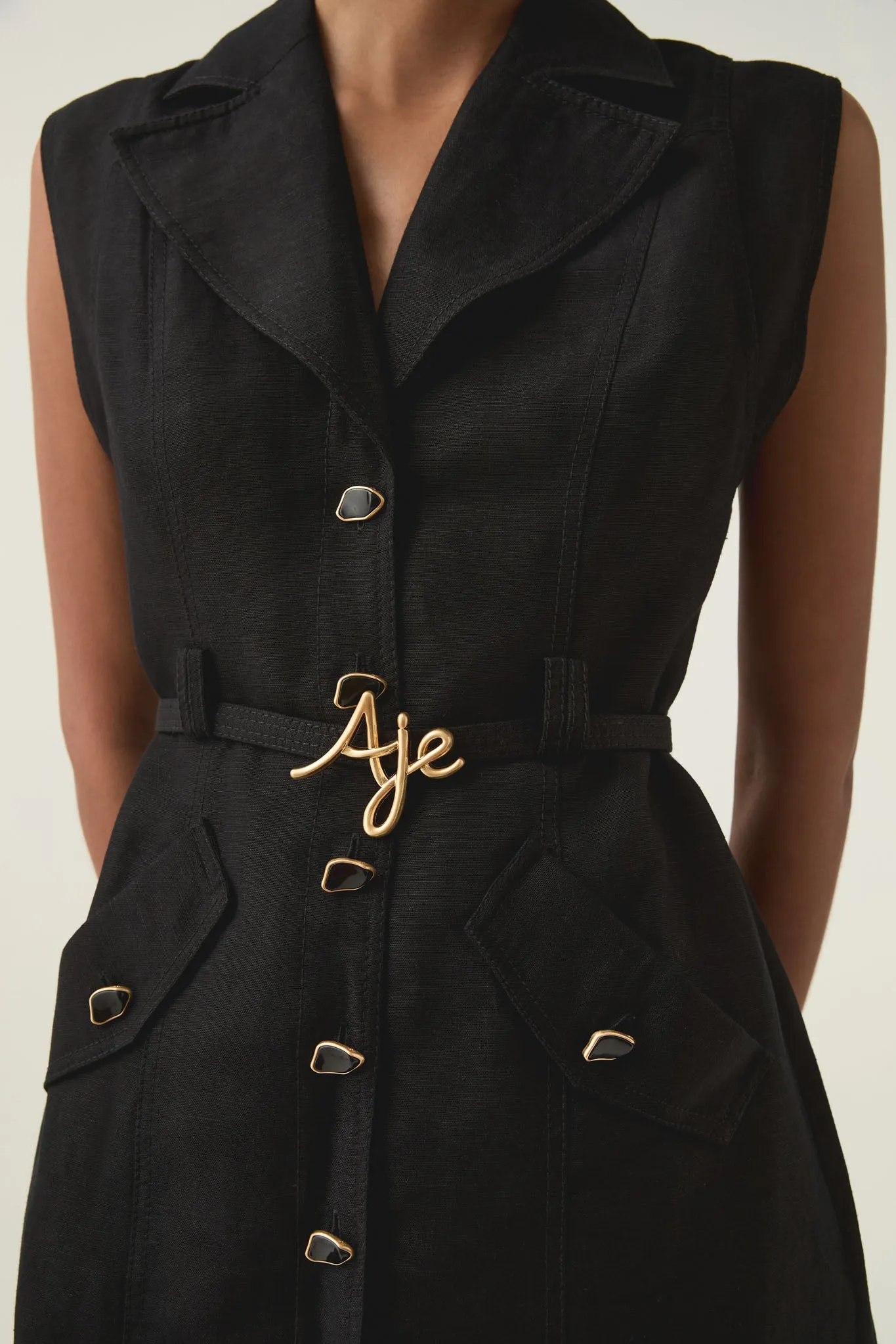 Desiree Utility Mini Dress sold by Aje product image thumbnail 4
