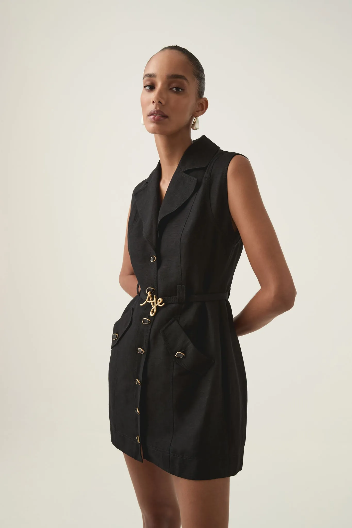 Desiree Utility Mini Dress sold by Aje product image thumbnail 3