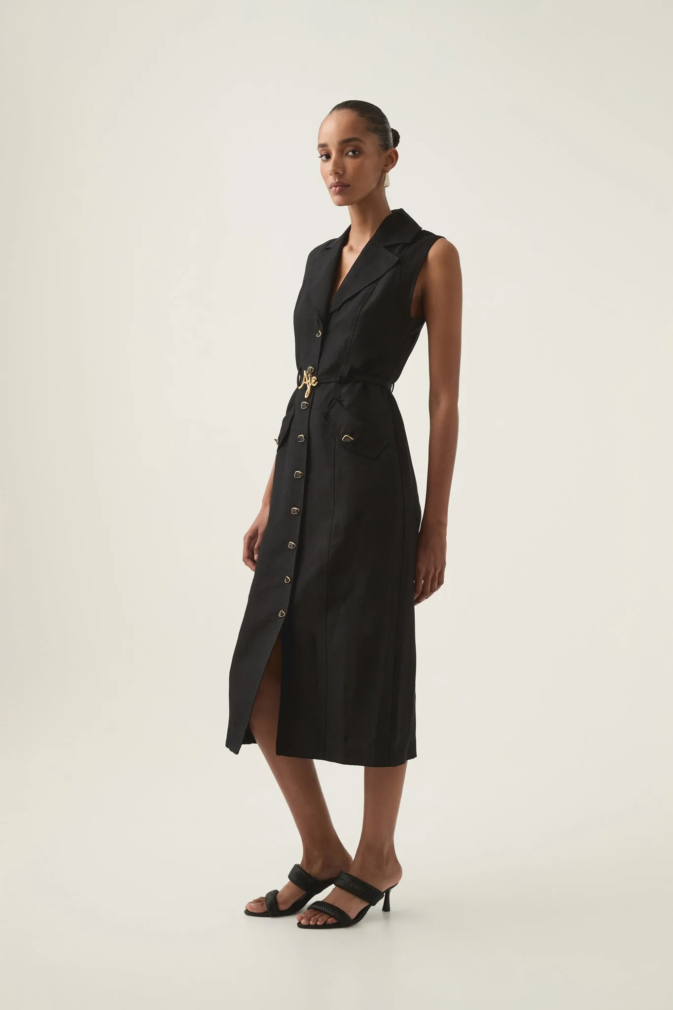 Desiree Utility Shirt Dress sold by Aje product image thumbnail 5