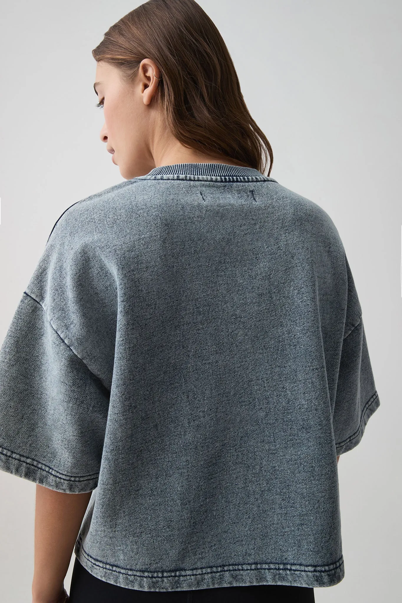 Denim Terry Tee 116 sold by Aje product image thumbnail 5