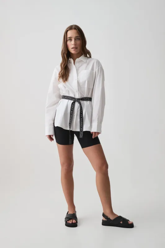 Belted Logo Shirt 427 sold by Aje