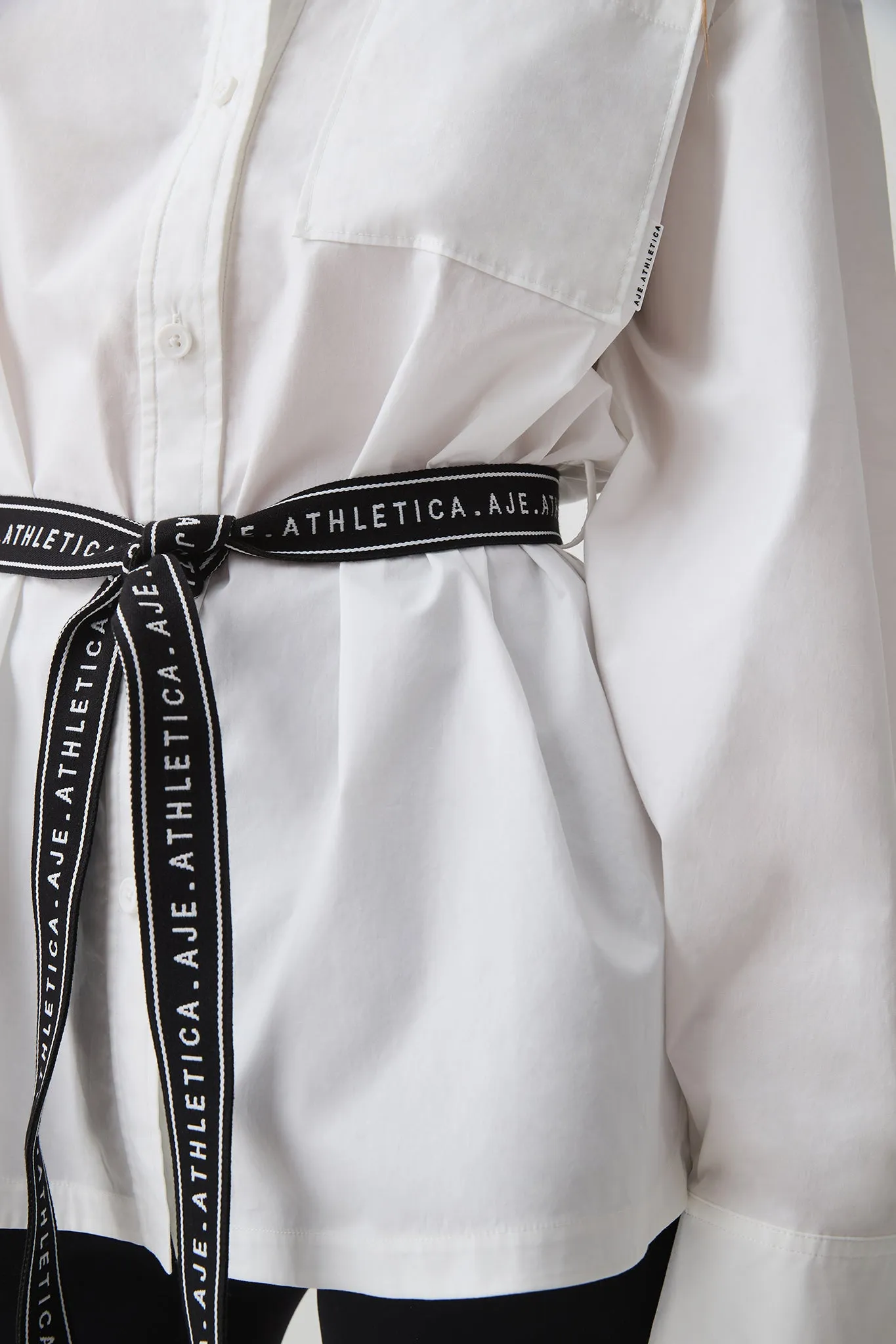 Belted Logo Shirt 427 sold by Aje product image thumbnail 4