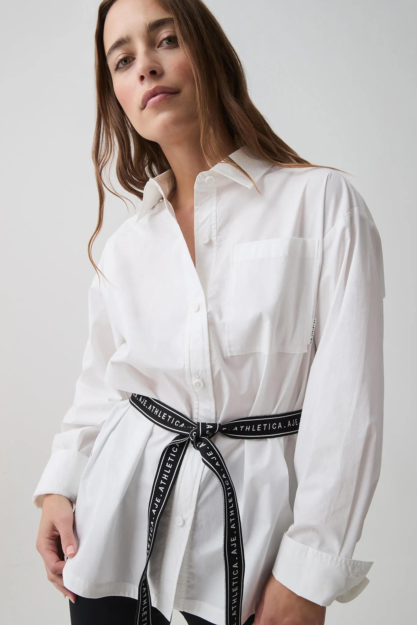Belted Logo Shirt 427 sold by Aje product image thumbnail 3