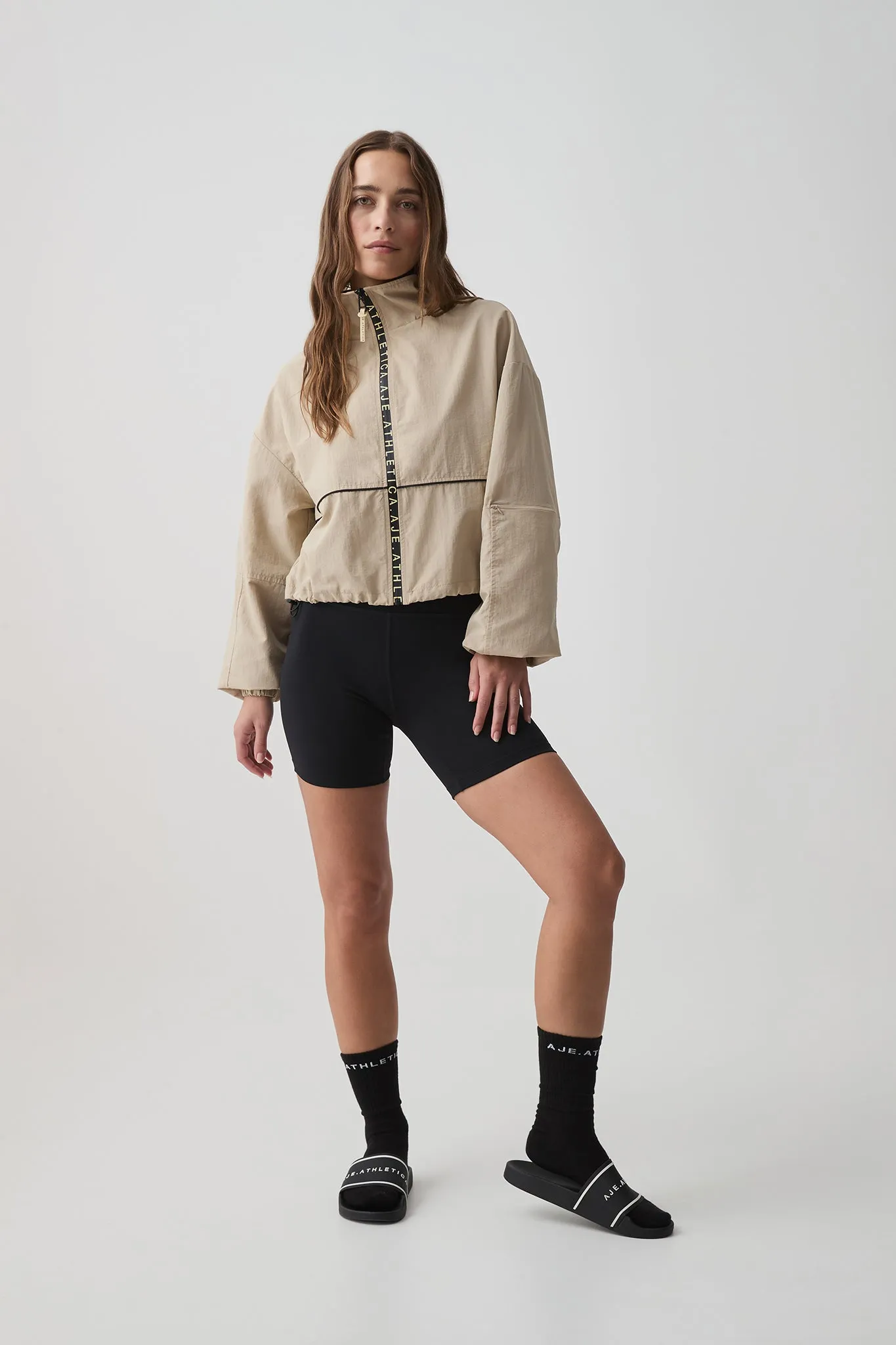 Cropped Spray Jacket 745 sold by Aje product image thumbnail 3