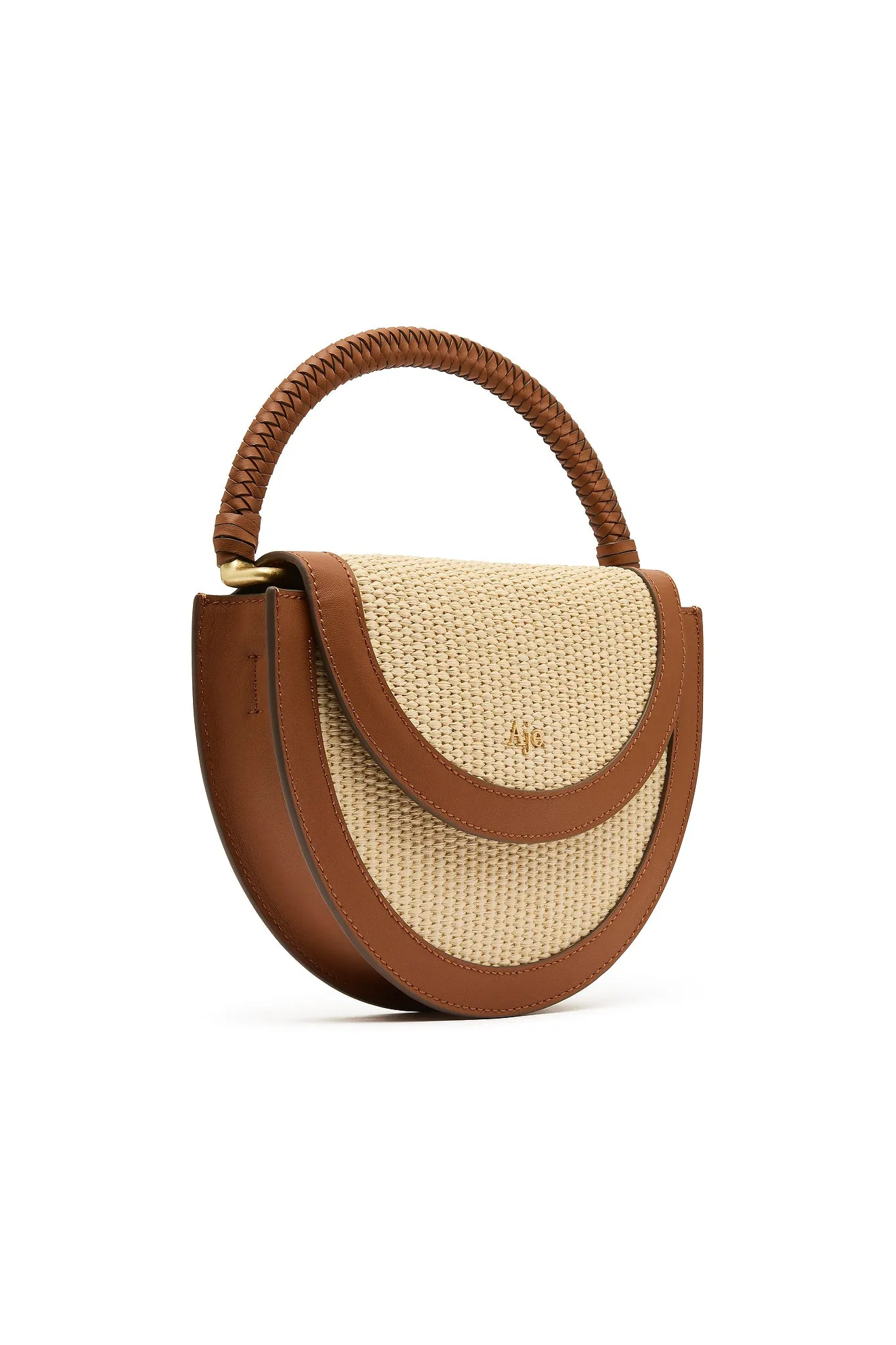 Norma Woven Crescent Clutch sold by Aje product image thumbnail 5