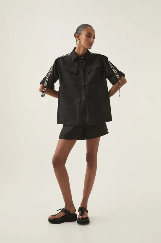 Imogen Logo Shirt sold by Aje