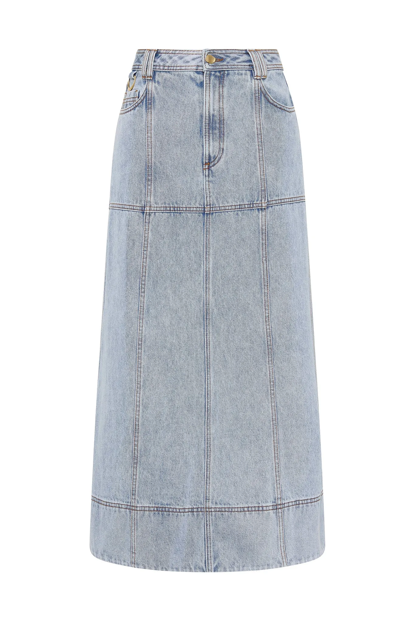 Aura Denim Midi Skirt sold by Aje product image thumbnail 2