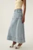 Aura Denim Midi Skirt sold by Aje