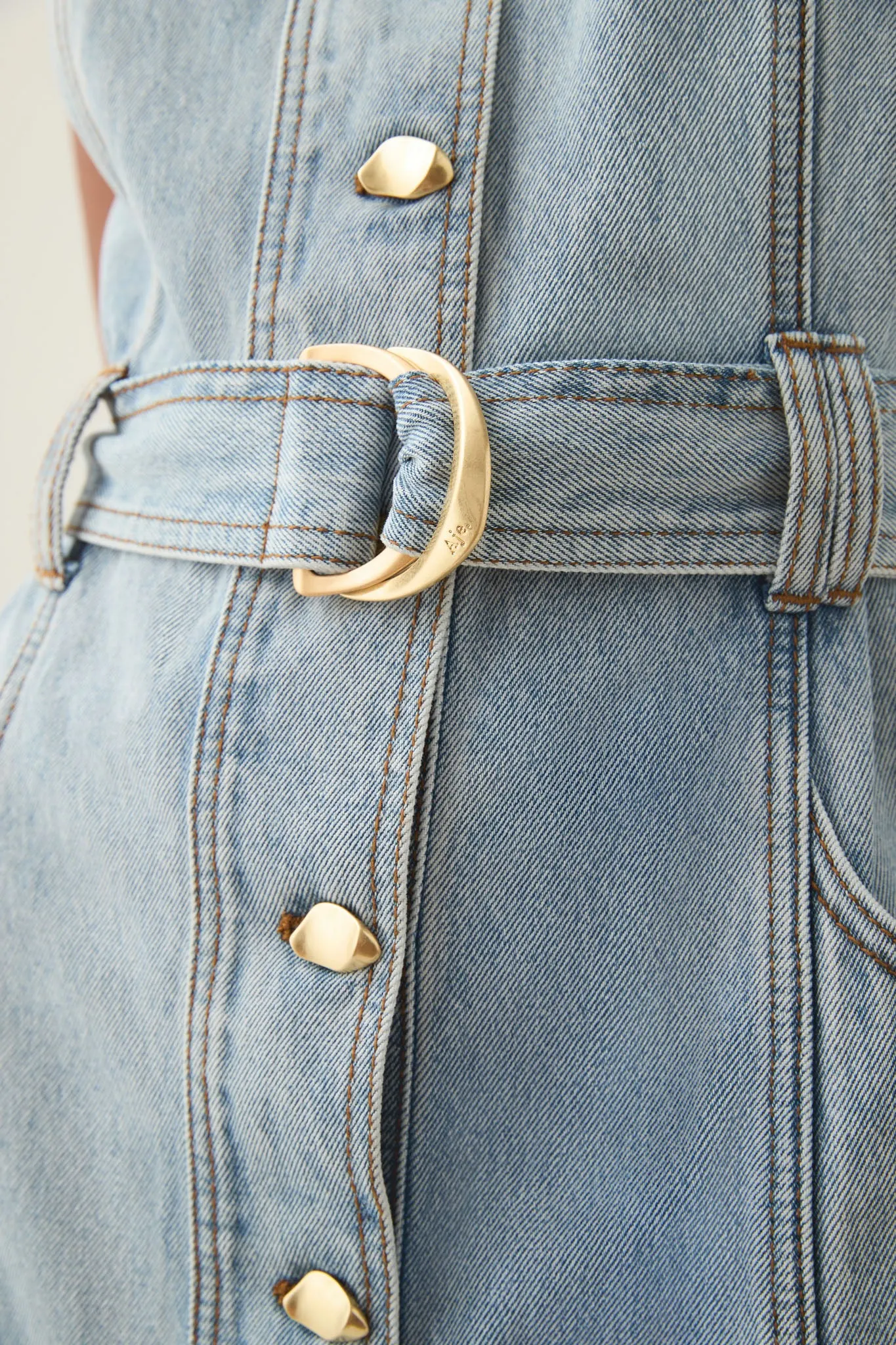 Aura Denim Midi Dress sold by Aje product image thumbnail 5