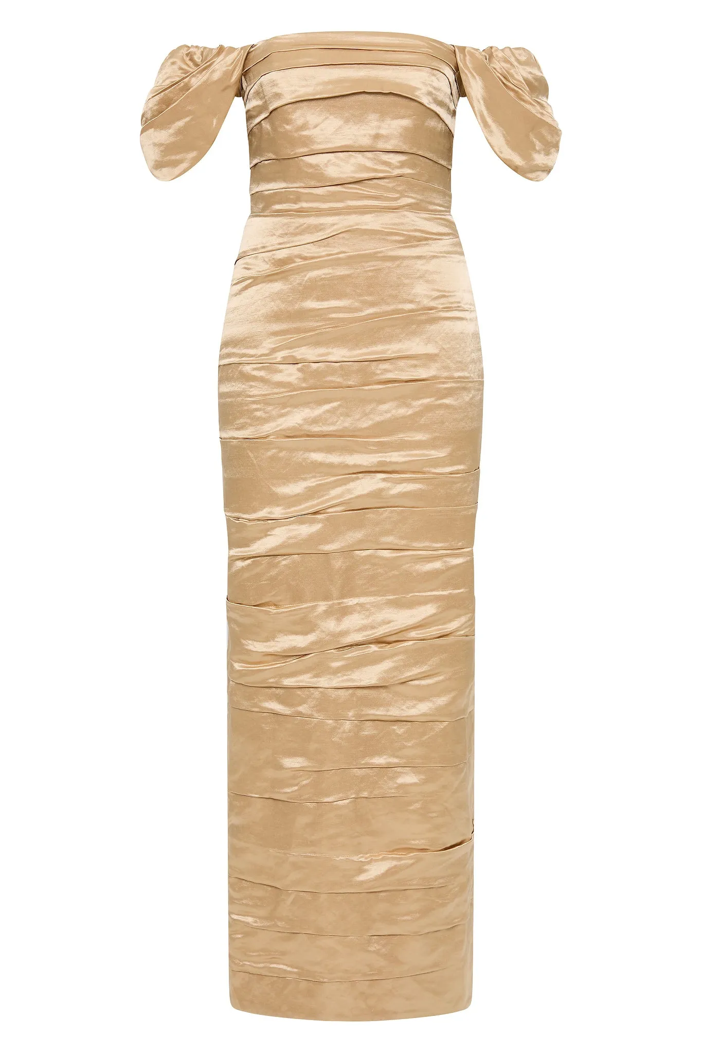Zara Gathered Midi Dress sold by Aje product image thumbnail 2