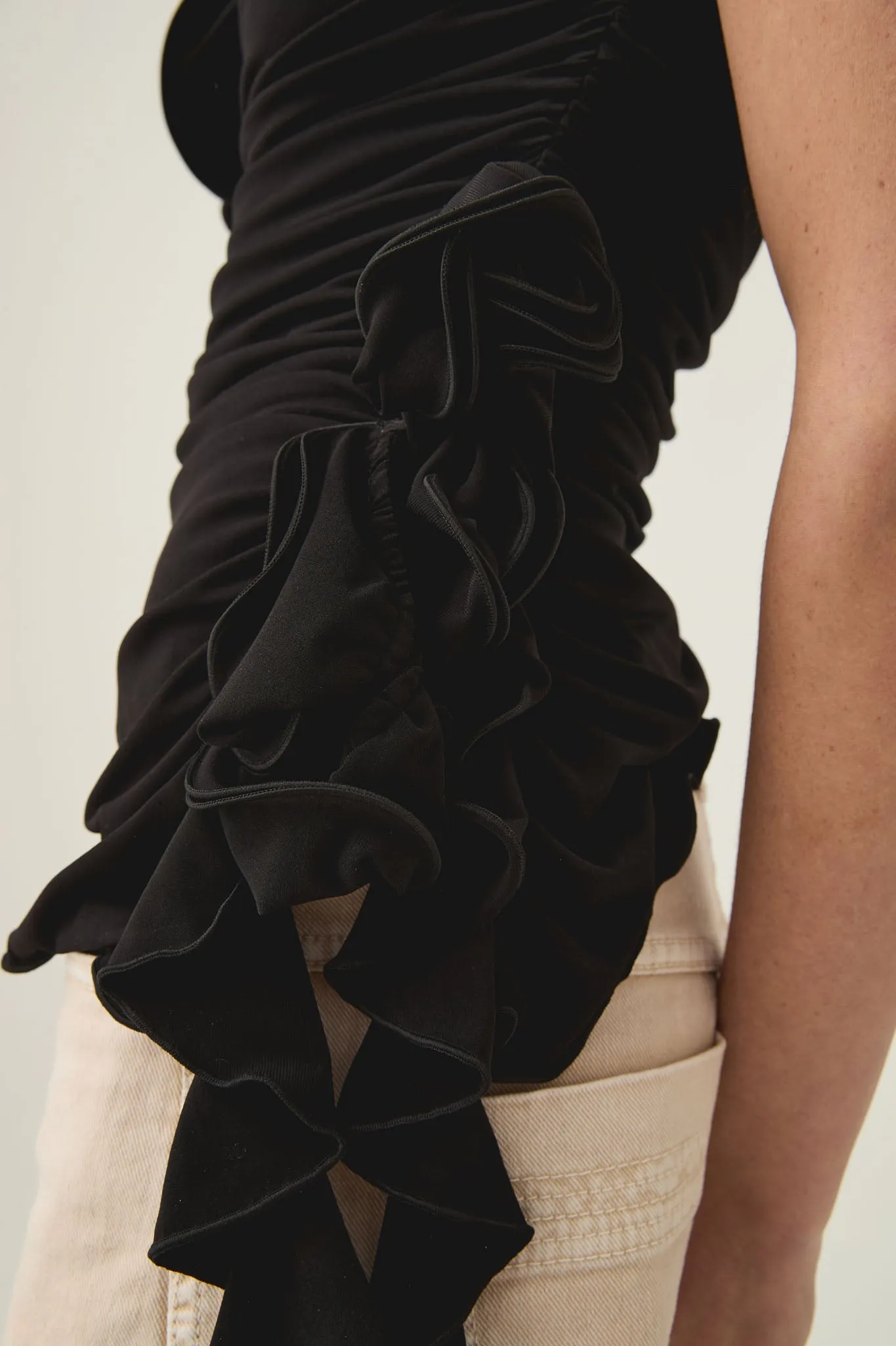 Serene Asymmetric Gathered Top sold by Aje product image thumbnail 4