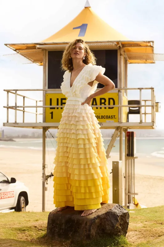 Reflection Ombre Gown sold by Aje