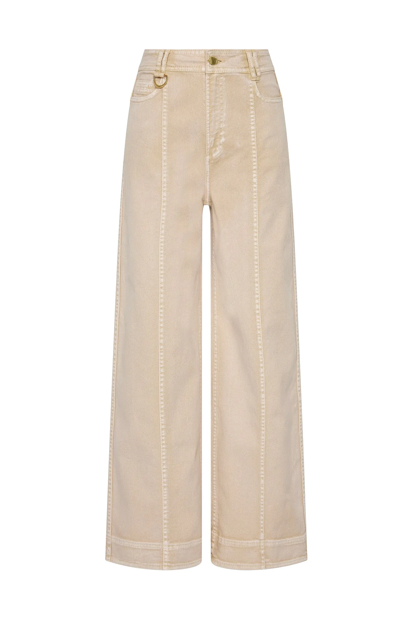 Kya Contrast Wide Leg Jeans sold by Aje product image thumbnail 2