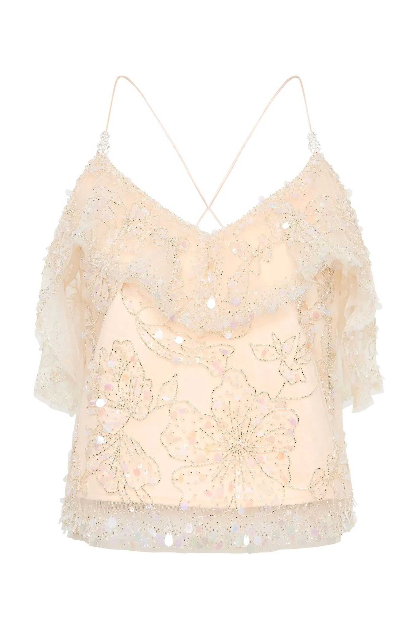 Iridescence Crop Top sold by Aje product image thumbnail 2