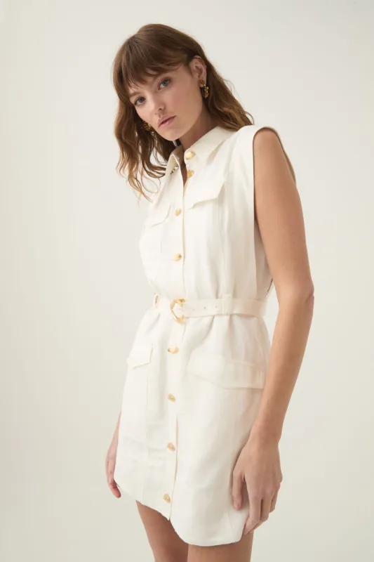 Dulcet Logo Mini Dress sold by Aje