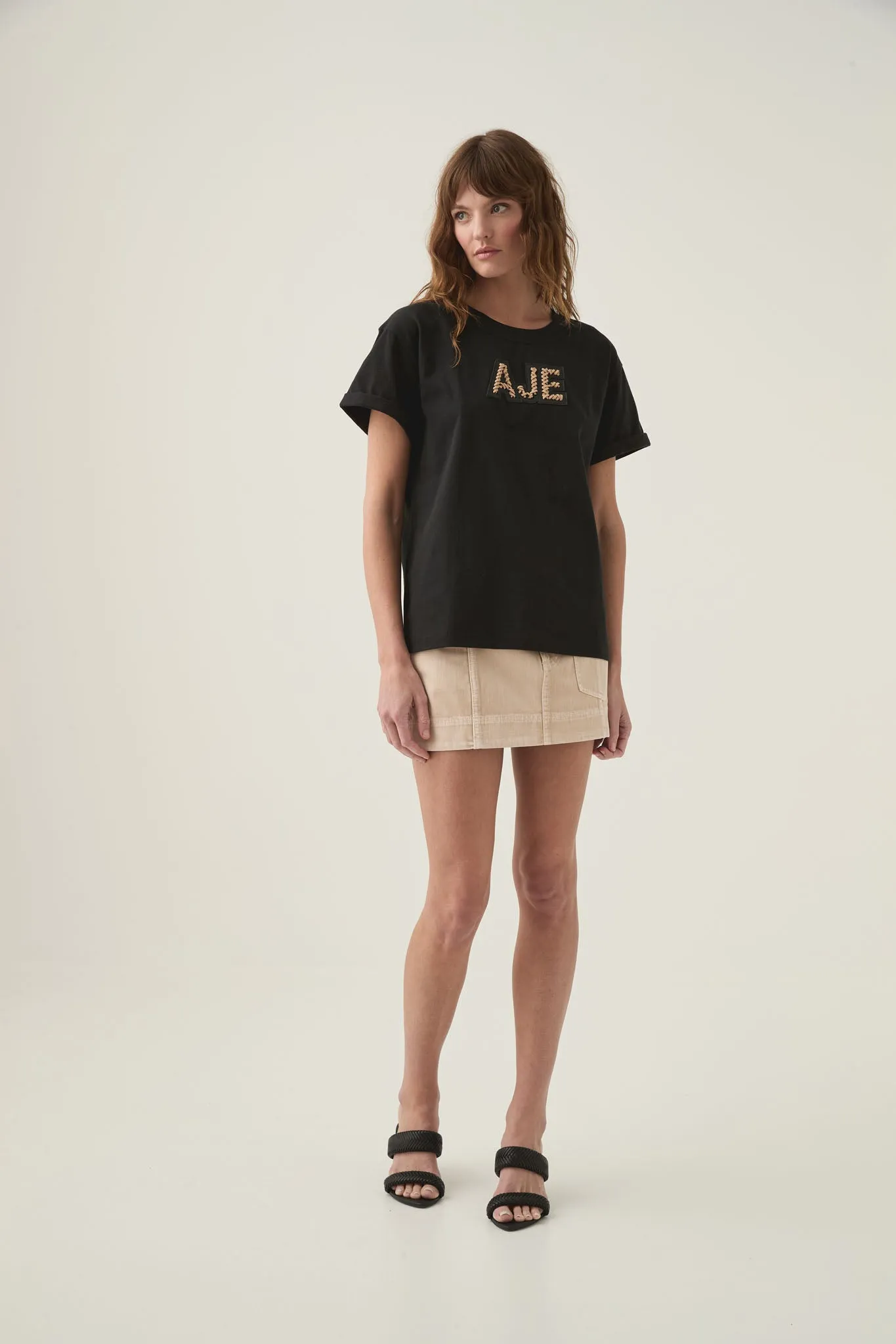 Devotion Braided Logo Tee sold by Aje product image thumbnail 3