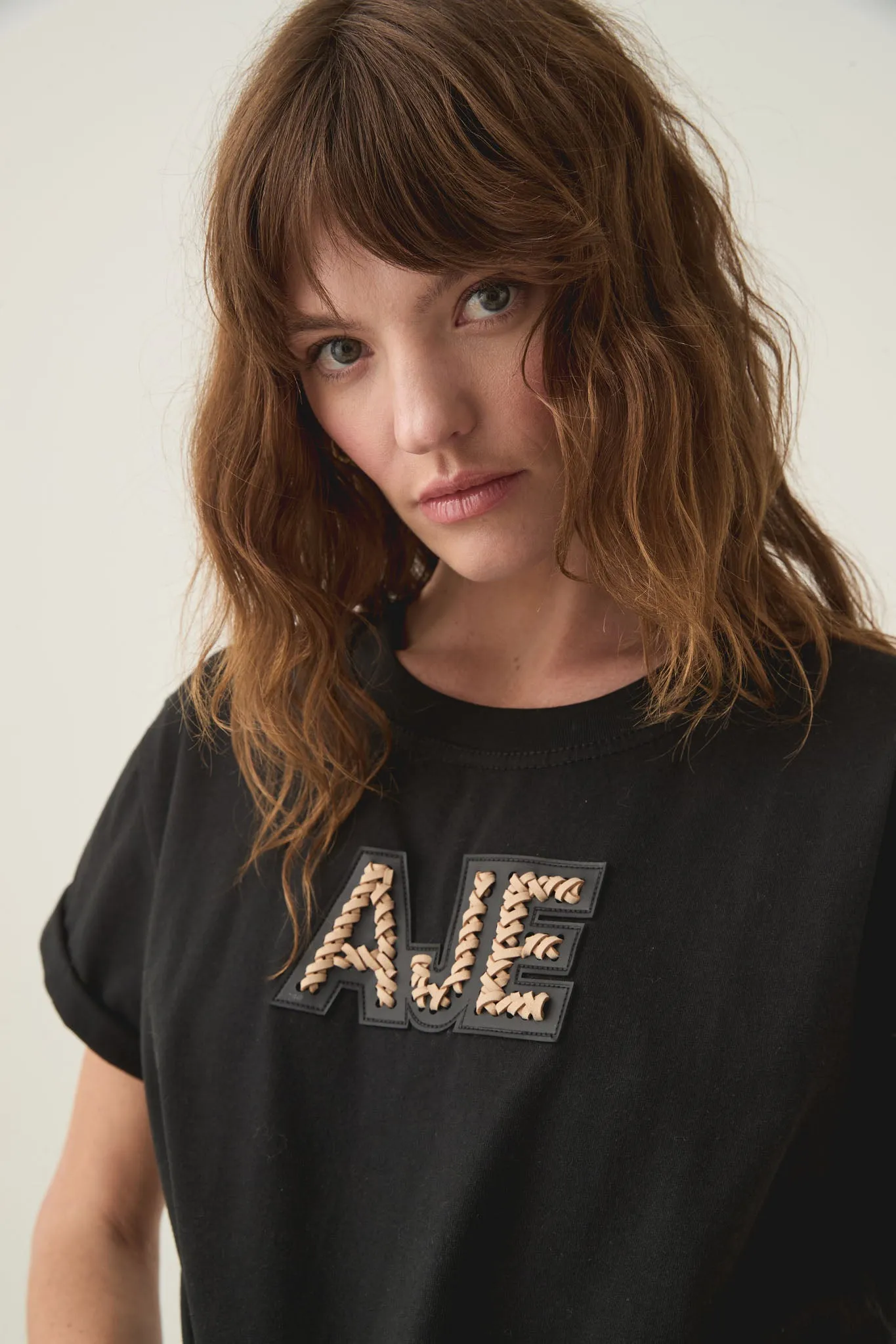 Devotion Braided Logo Tee sold by Aje product image thumbnail 4