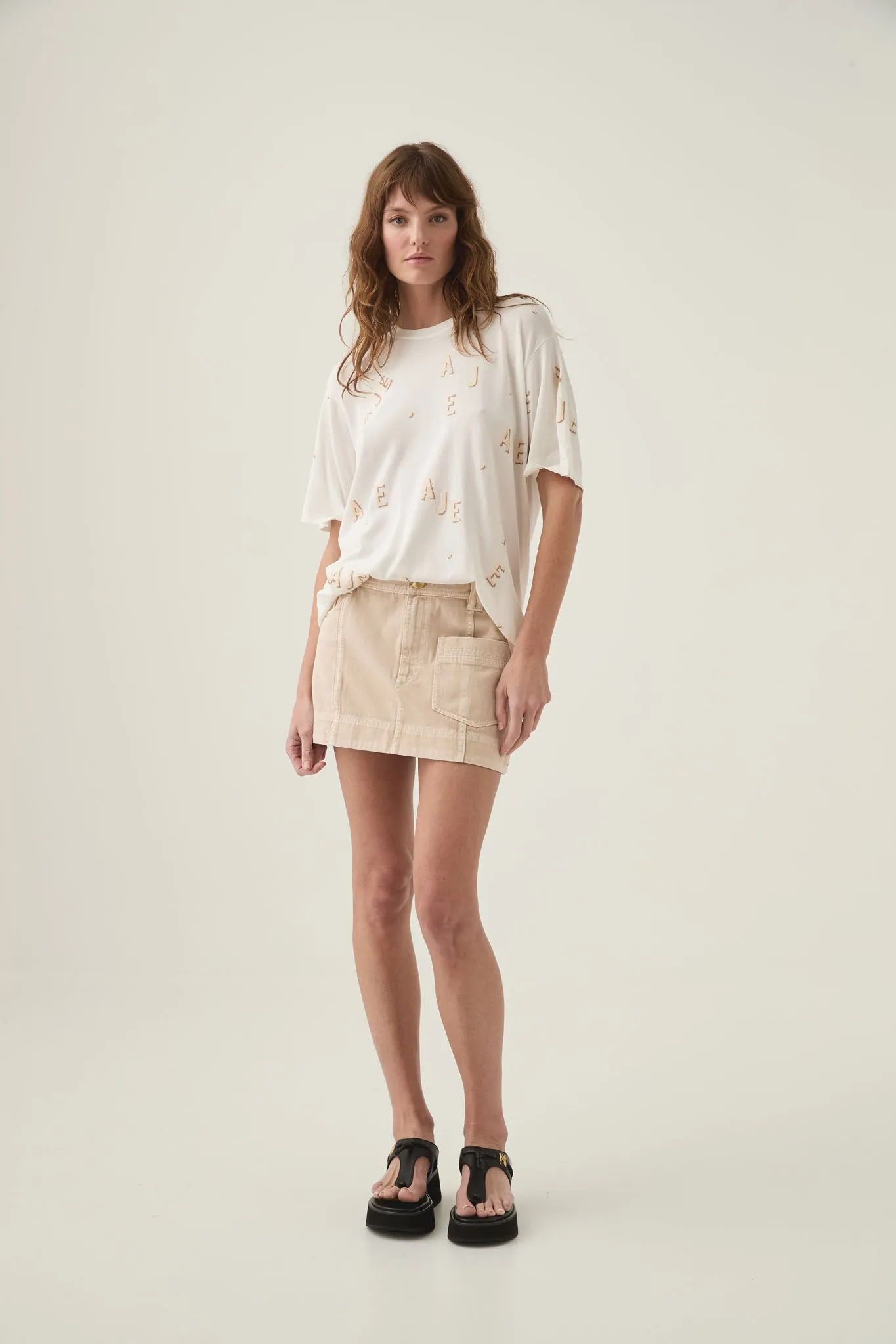 Decora Logo Sprinkle Knit Tee sold by Aje product image thumbnail 4