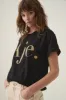 Bask Embellished Logo Tee sold by Aje