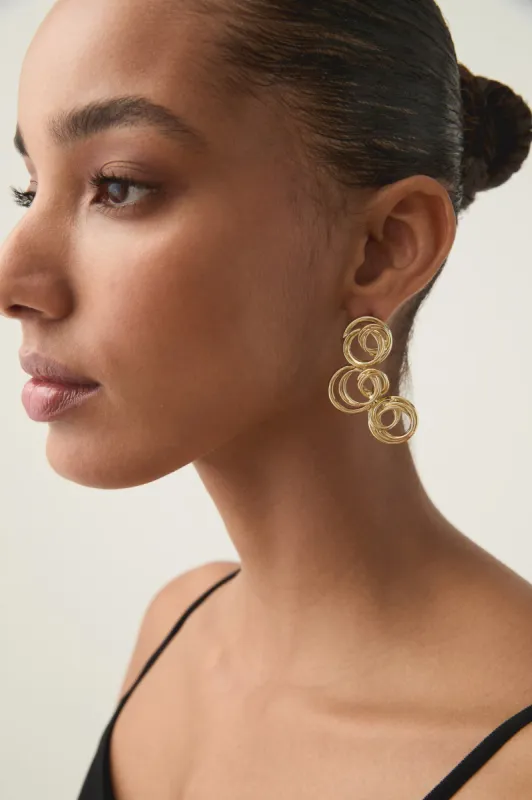 Amenita Coil Earring made by Aje