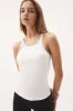 Logo Strap Ribbed Tank 142 sold by Aje