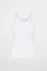 Logo Strap Ribbed Tank 142 sold by Aje