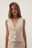 Lucine Tailored Vest sold by Aje