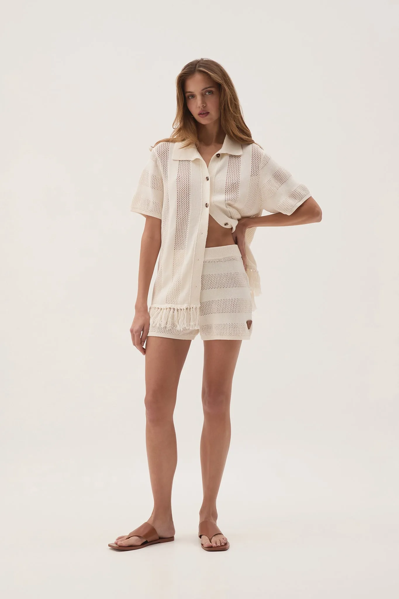 Bather Knit Shirt sold by Aje product image thumbnail 5