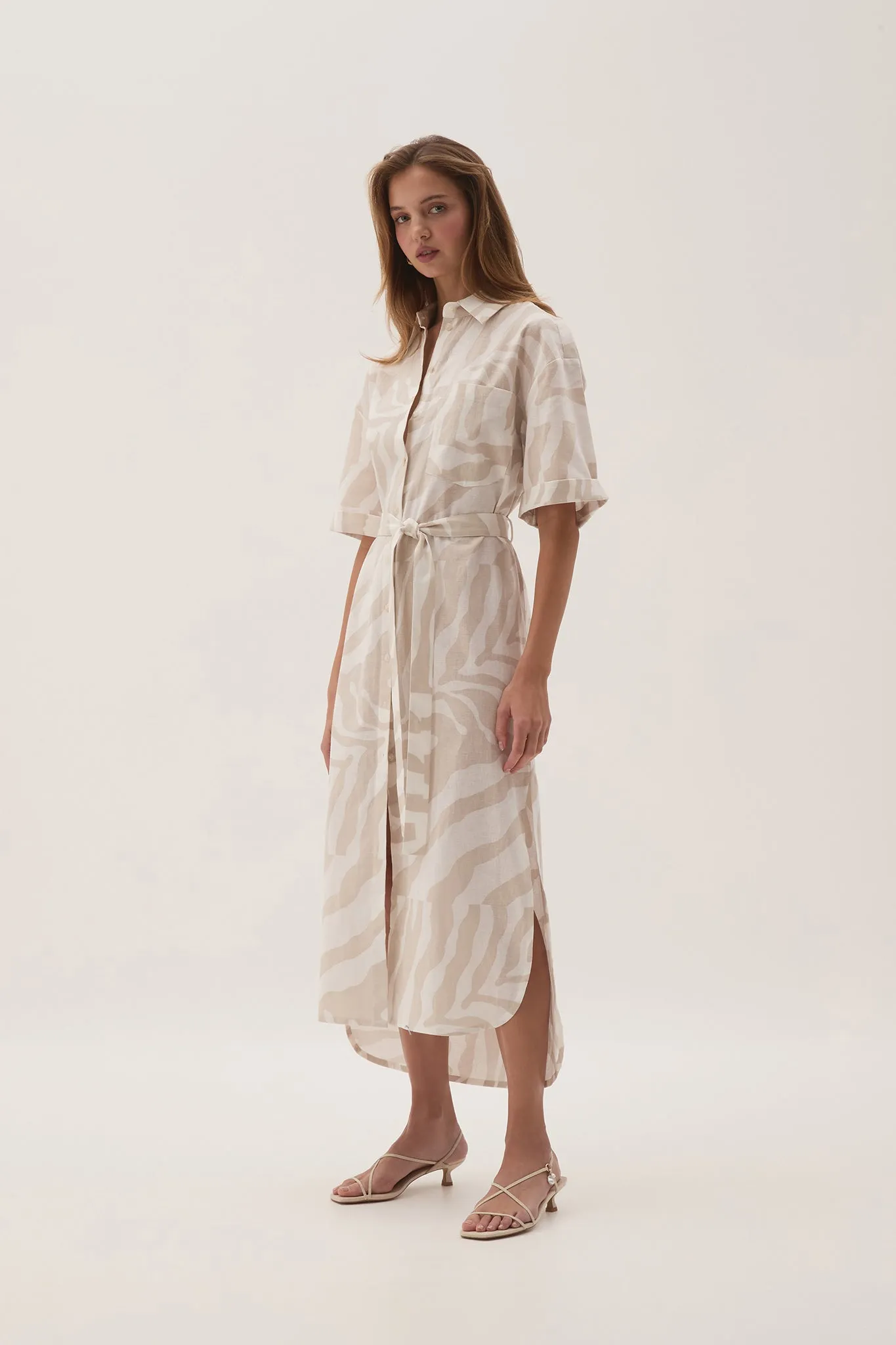 Airlie Relaxed Shirt Dress sold by Aje product image thumbnail 3