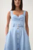 Primary Belted Midi Dress sold by Aje