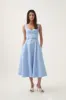 Primary Belted Midi Dress sold by Aje