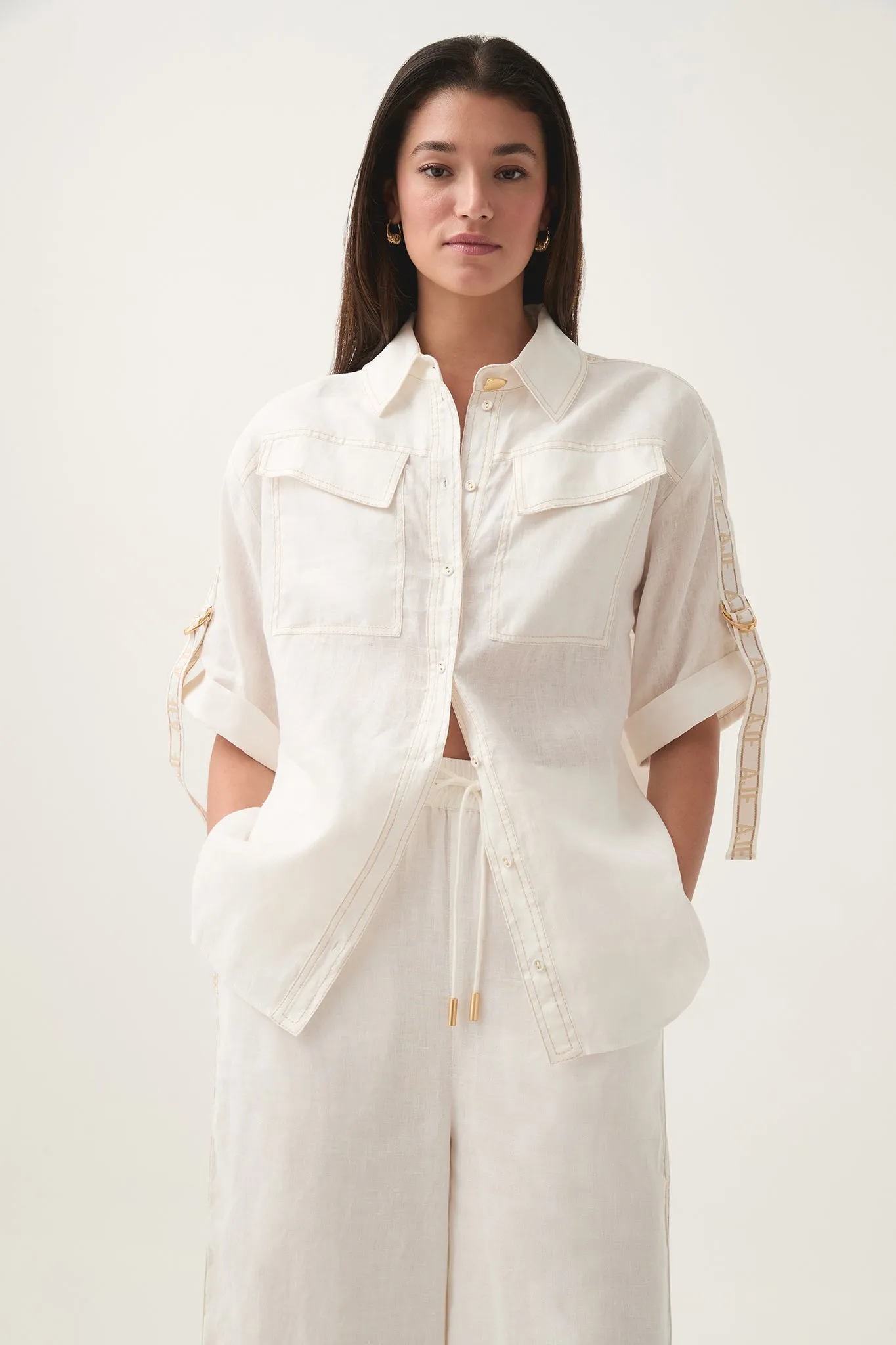 Imogen Logo Shirt sold by Aje product image thumbnail 3