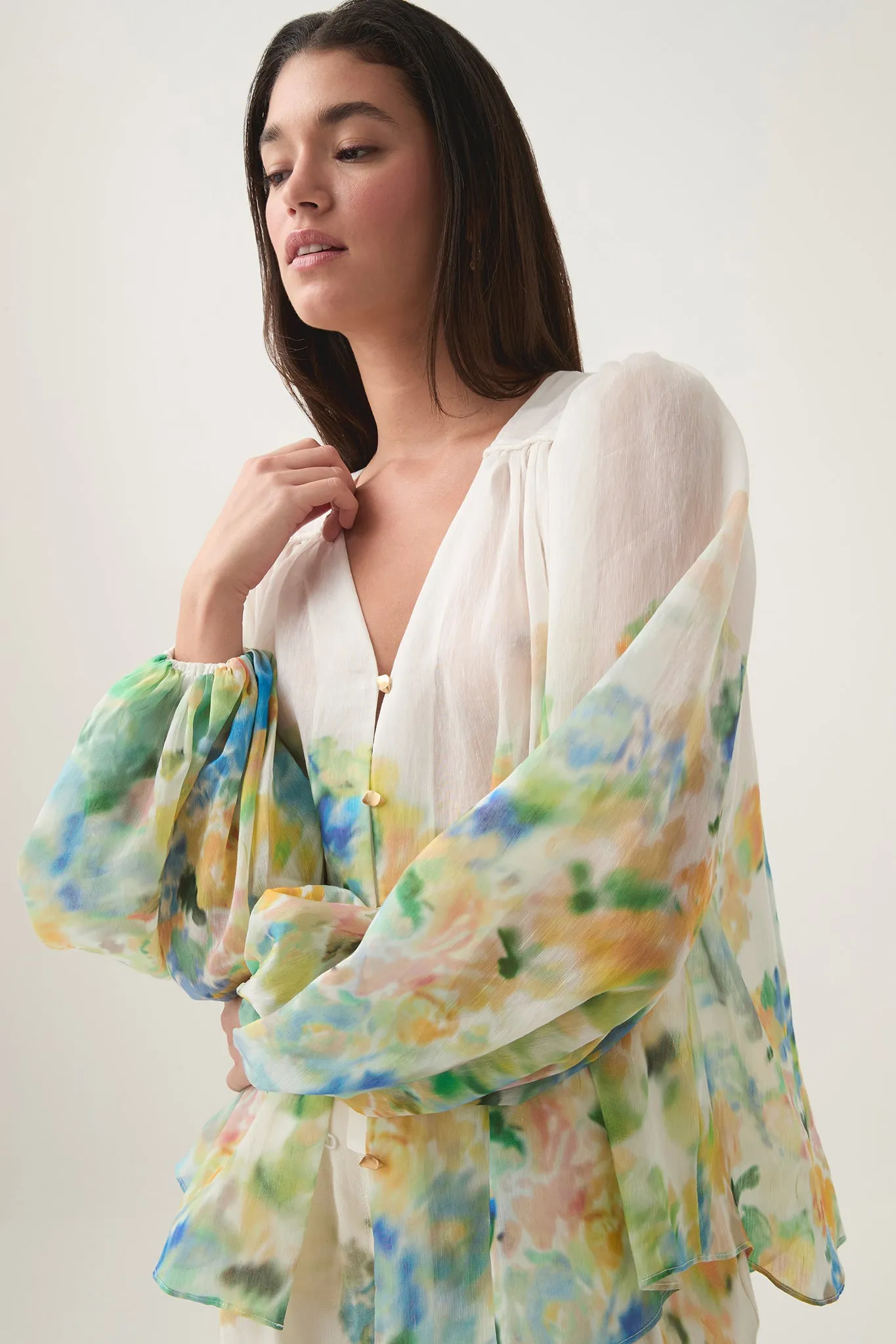 Dreamscape Blouse sold by Aje product image thumbnail 4