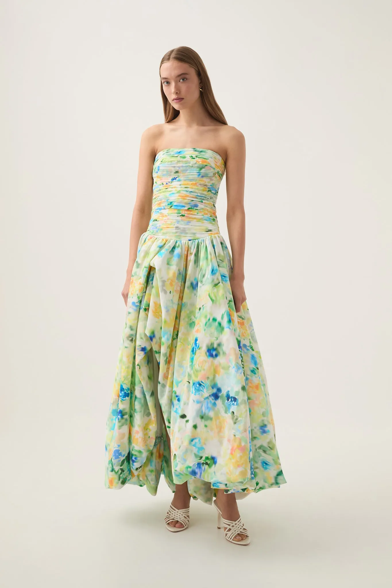 Violette Bubble Hem Maxi Dress sold by Aje product image thumbnail 5