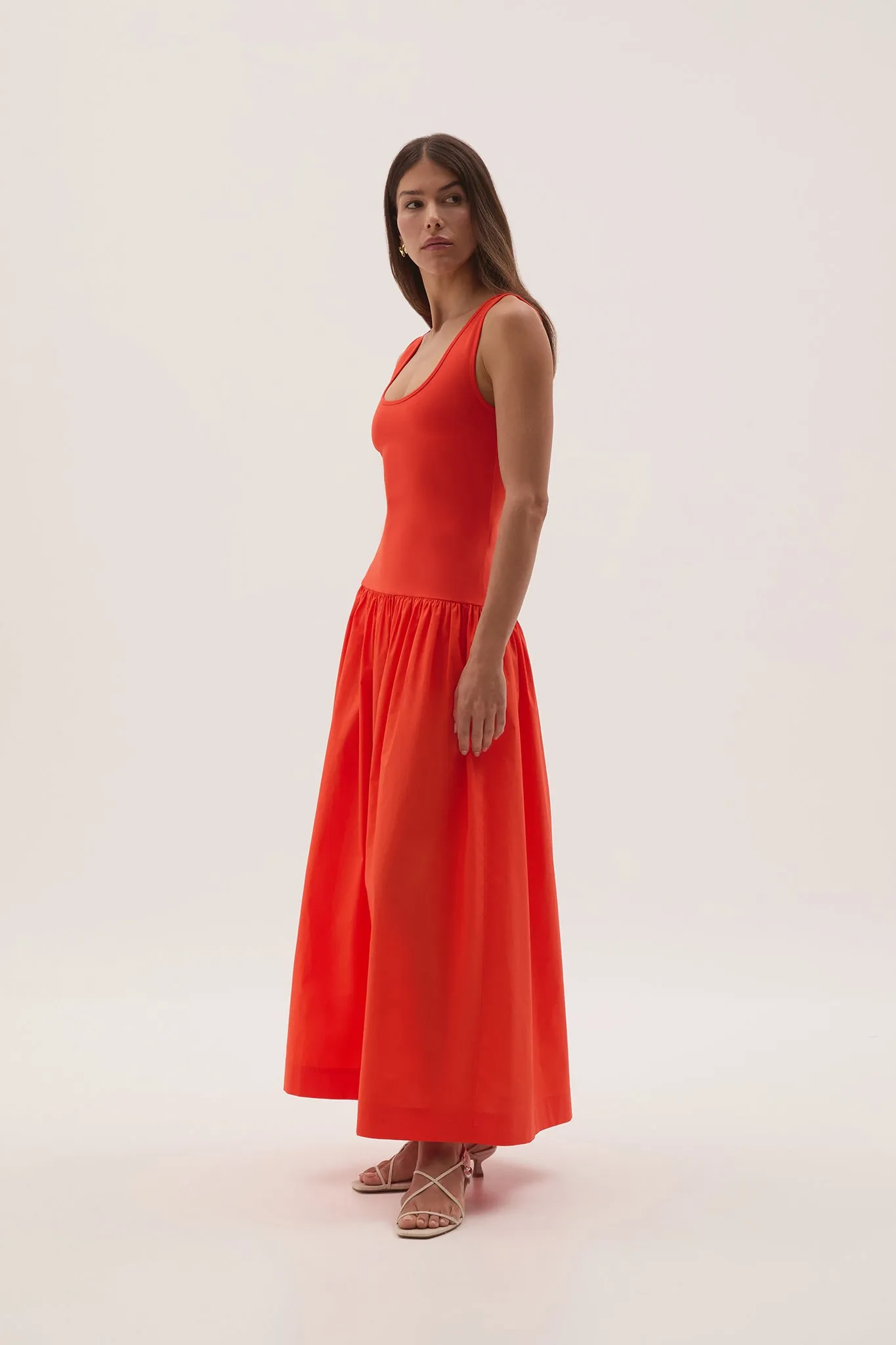 Myra Reversible Midi Dress sold by Aje product image thumbnail 4