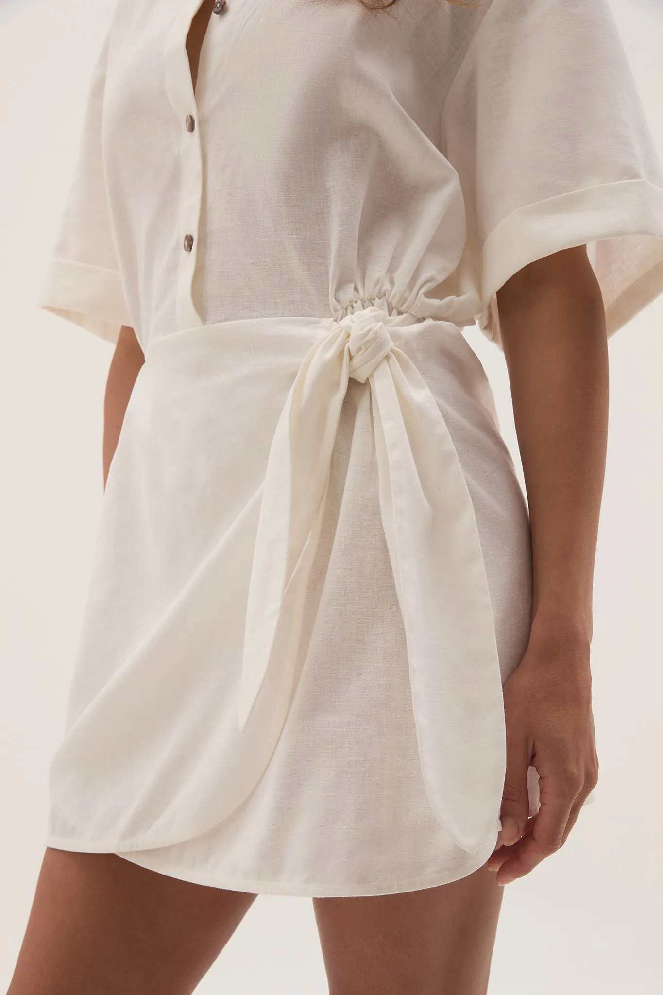 Airlie Mini Shirt Dress sold by Aje product image thumbnail 5