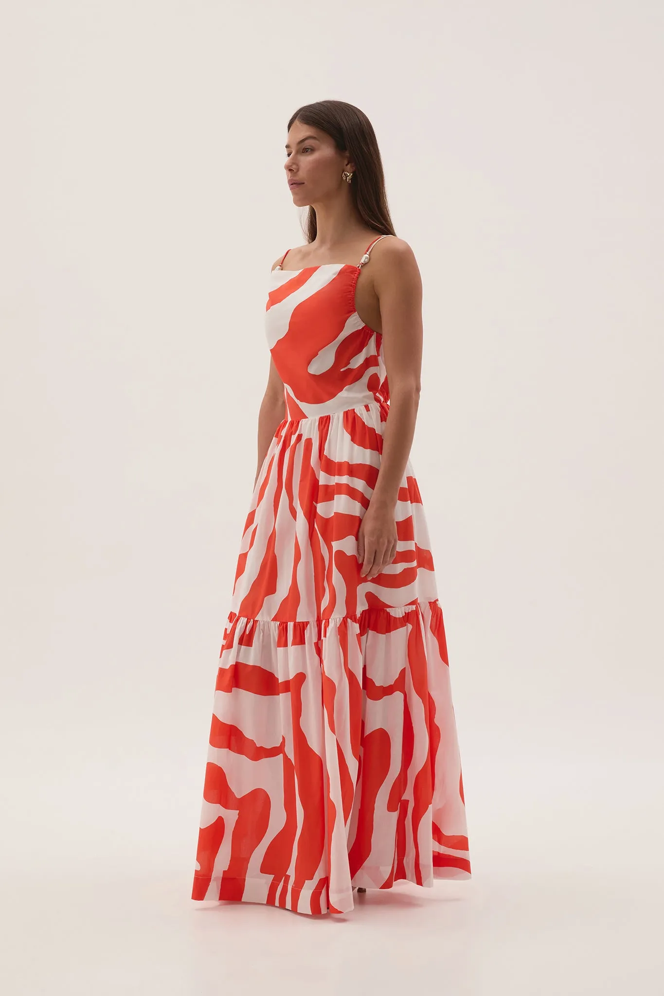 Marley Tiered Maxi Dress sold by Aje product image thumbnail 3