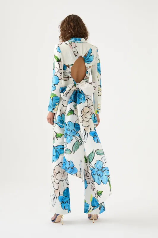 Impressionist Tie Back Jacket sold by Aje