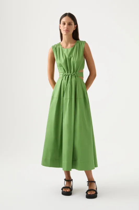 Zorina Tie Midi Dress sold by Aje